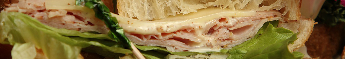 Eating Deli Sandwich Cafe at Miller’s Country Store restaurant in Sandpoint, ID.